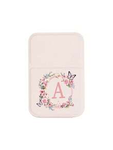 Mini Folding Portable Makeup Mirror, Printed With Pink Flowers And A-Z Letters, With Stand, Travel Makeup Mirror, Beauty Product, Desktop Makeup Mirror, Rectangular Desktop Small Folding Mirror, Simple And Fashionable, Travel Portable Makeup Mirror, Women's Gift - Best Gift For Mom And Teacher. Suitable As Birthday Gift, Back To School Gift, Graduation Gift, Travel Accessory, Mother's Day Gift, Spring/Summer Essential Item. - Multicolor - View 20