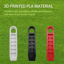 2pcs Golf Ball Tee Depth Setter And Puller, Precise Height Adjustment And Lifter - Multicolor - View 2