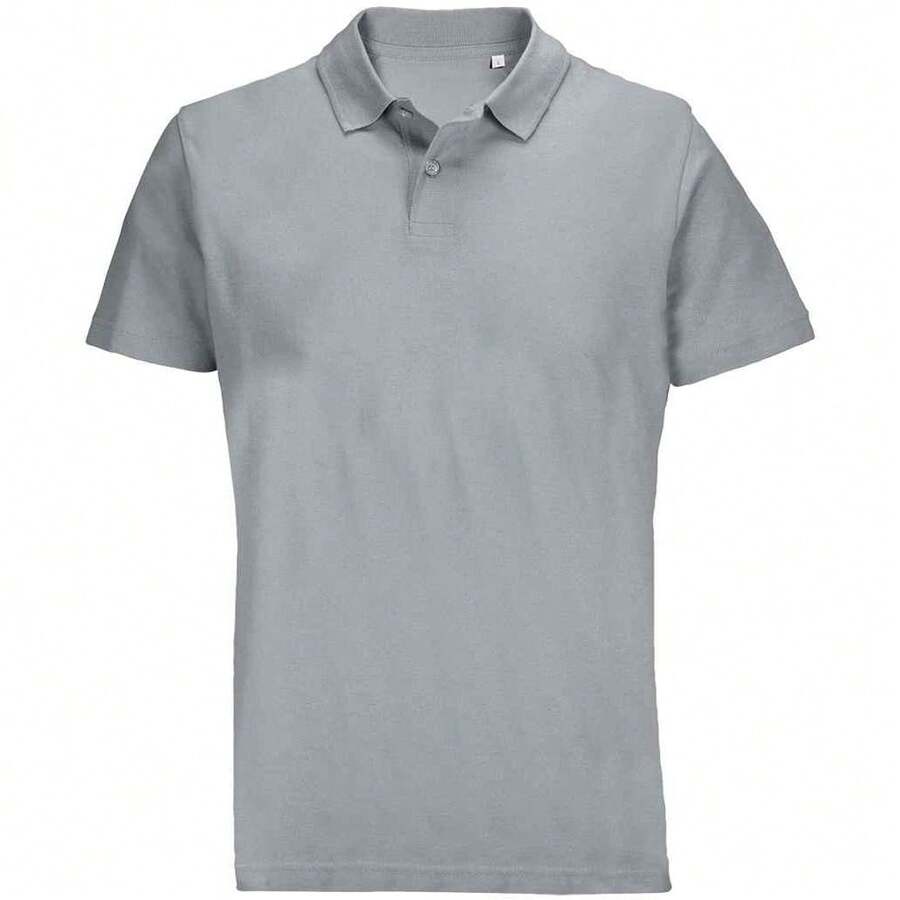 SOLS Unisex Adult Pulse Pique Polo Shirt - Pure Grey - View 1