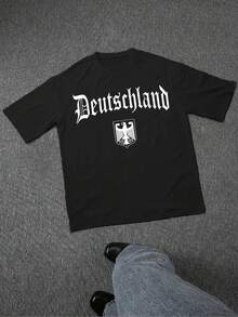 Men T-Shirts - Black - View 2