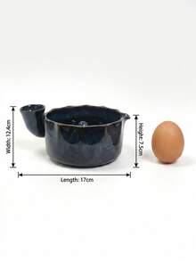 1/2件裝 The Berry Swirl 陶瓷水果清洗碗，渦流水流側進水設計，草莓、藍莓與小水果多功能濾水盆，快速瀝水廚房濾網，耐用陶瓷莓果清洗器，適合日常居家備餐 - 青瓷瀝青碗 - 查看 12