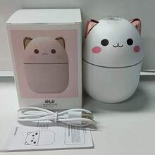 1pc Home Air Humidifier, 250ml USB Desktop Humidifier With LED Night Light - Improve Air Quality And Health, Suitable For Home, Bedroom And Car - Multicolor - View 13