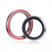 Bicycle Headset 1 1/8-1 1/2" Straight Tube Frame To Tapered Fork Adapter For MTB - Black - View 5