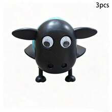 Soporte para papel higiénico con diseño de oveja adorable, dispensador de papel higiénico de pie en 3D con forma de oveja negra interesante, estante de almacenamiento de papel higiénico para el baño, decoración animal adorable para organizar el papel higiénico, regalo ideal para el hogar y el baño - Unitalla - Ver 8