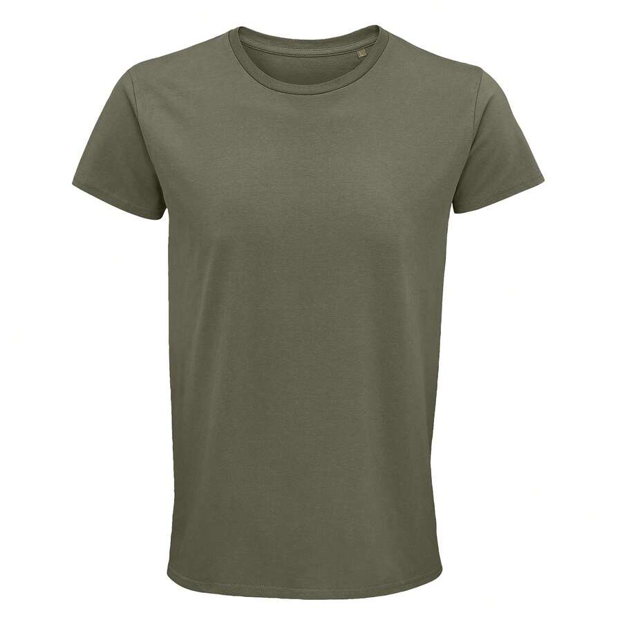 SOLS Mens Crusader Organic T-Shirt - Khaki - View 1