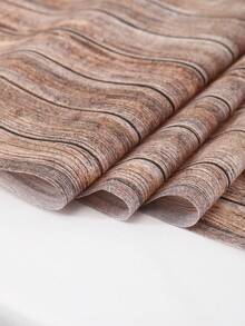 1 Stück Tischläufer mit Holzmaserung, 180x35cm Polyester Tischdecke, geeignet für Zuhause Küche Esstisch Dekoration, Picknick Party Zubehör - Verschiedenfarbig - Übersicht 8