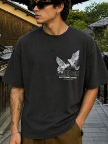 Men T-Shirts - Black - View 5