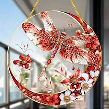 Dragonfly Acrylic Garden Decor Perfect Housewarming Or Thanksgiving Gift - Multicolor - View 4