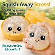 Crystal Dumplings 2026Upgraded Version Dumpling,Dumpling Squishy, Dumplings, Cute Anxiety Relief Fidget , For All Ages,Can Be Used As Classroom Rewards, Party Favors, Birthday Gifts Or Gifts For Friends, Family, Best Friends Or Partners(Random Color) - 彩色 - 查看 3