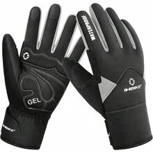 INBIKE Guantesérmicos de Gel para Hombre, para Invierno y Clima frío - Verde - Ver 1