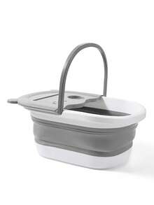 Adult Foldable Massage Foot Bath Basin, Portable Foot Bath Basin With Massage Points, Suitable For Christmas Self-Care, Home And Dorm Use. Minimalist Design, With Lid, Deep Soak Foot Bath, Halloween Relaxation Essential. This Foldable Foot Bath Basin Is An Ideal Choice For Home Pedicure And Stress Relief, Also An Ideal Holiday Gift For Health Enthusiasts, A Must-Have Self-Care Tool For Holidays And Vacations. - Multicolor - View 10