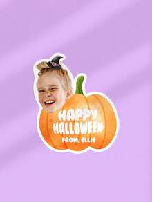 Personalized Halloween Name Stickers, With Cute Ghost And Skeleton Design, Customizable With Your Name, Suitable For Mugs, Gifts, Candy Bags, Notebooks And More - Multicolor - View 3