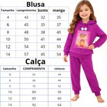 CONJUNTO DE MENINA INFANTIL BLUSA E CALÇA DE EMILY VICK - Pink - Visão 5