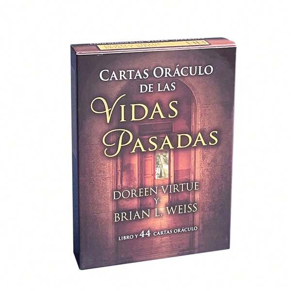 Cartas del Oráculo Pasado de Vida Español Edición 44 piezas Juegos de Mesa Mazo de Tarot Cartas de Juego Adecuadas para Regalos de Vacaciones y Juegos de Fiesta