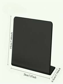 A Small Desktop Blackboard For Home Use, Upright And Erasable, Perfect For Office Reminders - A - View 3
