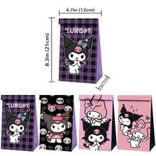 SANRIO 主題生日禮物、返校禮物、學期末禮物袋、糖果袋，包含 Kuromi 及其他角色，節日禮物卡通隨機款禮物袋、糖果盒。辦公文具收納袋、學生教室袋。可重複使用，適用於禮品、商品、商務、購物 - A - 查看 6