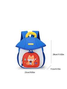 1 pieza Esta elegante mochila mini de uniforme escolar con diseño de dibujos animados es adecuada para diversas ocasiones y es el regalo perfecto para adolescentes. - Multicolor - Ver 7