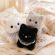 , animal de peluche suave y esponjoso, para decoración del hogar, regalo perfecto para niños/adultos. Capibara, peluche, muñde mantequilla blando, blando, muñecos, Dompligs, Jjk, piscina - Blanco - Ver 3