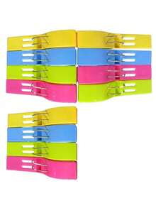 8pcs Plastic Beach Towel Clips, Large Cute Windproof Clips, Suitable For Blankets And Quilts, Colorful Bright Beach Towel Clips, Securely Fix Your Beach Towels! - Clip - View 13