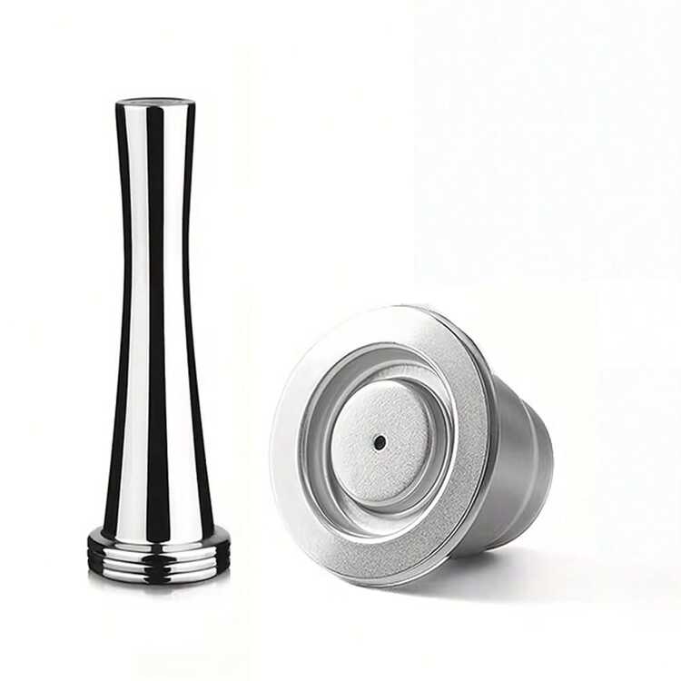 Reusable Coffee Capsule Pods For Machine Refillable Stianless Steel Coffee Filter Espresso Coffee Accessories - Silver - View 10