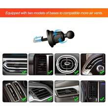 Soporte para teléfono estilo asiento de carreras para rejilla de ventilación del coche, diseño de clip metálico, apto para todos los smartphones, con rotación de 360° - Multicolor - Ver 4