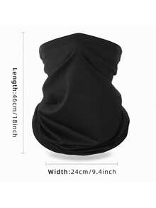 1pc/2pcs/3pcs Unisex Solid Color Versatile Breathable Sports Face Mask Elastic Sun Protection Head Cover, Suitable For Daily Outings, Hiking, Climbing, Fishing, Etc. - Multicolor - View 8