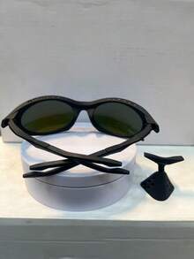 LS Otica Plantaris Unisex Sunglasses Come With Removable Nose Pad - Màu xanh lam - Xem 2