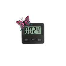Large Screen Digital Kitchen Timer, Minute/Second Dual Mode Countdown Alarm, Baking Cooking Fitness Study Reminder, Home Restaurant Office Classroom Time Management Tool, Heart-Shaped Button Portable Minimalist High-Aesthetic Timer Assistant 1pc - Multicolor - View 17
