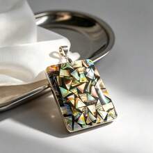 Zhenwei xina Bohemian-Style Abalone Shell Pendant, A Fashionable Accessory For Women. Versatile For Summer Getaways And An Ideal Gift Choice. - Multicolor - View 11