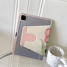 1個書本式支架保護平板電腦保護殼，相容 A16 2025、 Galaxy Tab S9 FE/S8 Plus/S7/S10、Oppo Pad、 Matepad、Vivo Pad、Honor Pad、 Xiaoxin Pad - 彩色 - 查看 6