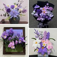 299pcs Pipe Cleaners Craft Set With Tutorial Video, Perfect For Making Flowers, Cheinlle Stem For Craft Work, Artificial Floral Arrangement, Valentine's, Mother'S Day Gifts, Christmas 'S Day Decoration - 3 Colors - View 11