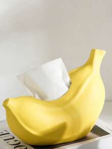 Soporte de resorte para caja de toallas de papel, se extrae automáticamente hacia abajo, soporte inferior de doble resorte para caja de toallas de papel, soporte elevador - banana - Ver 4
