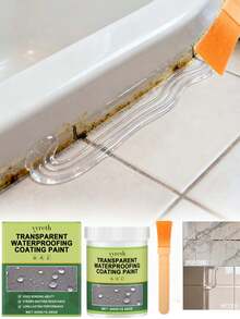 300g Super Strong Invisible Waterproofing Agent, High-Strength Waterproof Glue, Quick-Drying, Excellent Weather Resistance, Transparent Waterproof Coating Glue For Bathroom Tile, Floor Tile Repair, Waterproofing And Leakage Prevention, Tile Repair - Multiple Styles - View 2