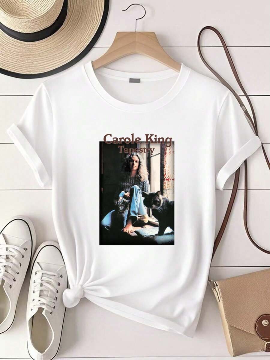 Women T-Shirts - 白色 - 查看 1