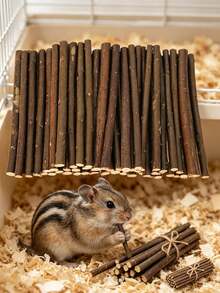 Happy Pet Chewing & Grinding Stick, Suitable For Rabbits, Guinea Pigs And Hamsters - Small Pet Interactive Chewing Toy, Pet Holiday Gift, Birthday Gift - View 3