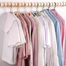 12 Pack Foldable Coat Hanger,Portable Travel Hangers, Space Saving Fold In - View 2