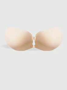 Push-Up Invisible Bra - Strong Support, Seamless Design, Lightweight And Comfortable, Naturally Lifts Breasts And Provides Excellent Support. - Apricot - View 12