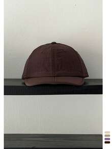 Soft Top Quick-Dry Packable Baseball Cap - Travel Outdoor Hat Spring/Summer New Vintage Solid Color Quick-Dry Foldable Baseball Hat Unisex Sun Protection Outdoor Hiking Sports Baseball Cap Quick-Dry Thin Plaid Foldable Baseball Hat Women Outdoor Travel Wide Brim Sun Protection Baseball Cap Men Tongue Brim Hat Waterproof Quick-Dry Equestrian Hat Short Cap Hip-Hop Short Brim Baseball Cap Small Brim - Foldable and Quick-drying - View 13