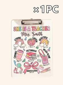 Tableaux d'écriture décoratifs en acrylique transparent personnalisables, cadeau parfait pour les enseignants, convient pour les bureaux de classe, la rentrée scolaire et les fournitures de bureau de classe. Disponible en sets de une pièce, trois pièces et cinq pièces. - Multicolore - Voir 21