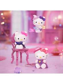 (隨機1件) 正版授權 Sanrio 星座桌面擺飾，Hello Kitty 主題迷你桌面裝飾，成人居家裝飾配件，14+ - 彩色 - 查看 5