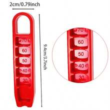 2pcs Golf Ball Tee Depth Setter And Puller, Precise Height Adjustment And Lifter - Multicolor - View 8