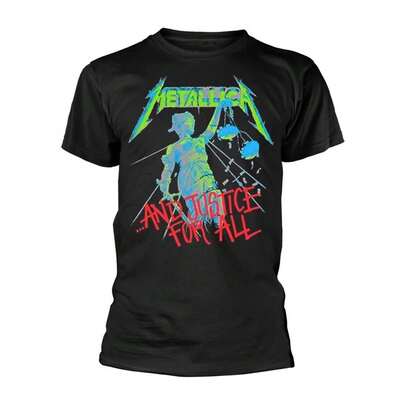  Metallica Unisex Adult And Justice For All Back Print T-Shirt