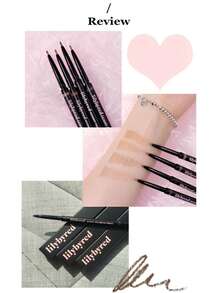 lilybyred 01 Light Brown Ultra-Fine Eyebrow Pencil, 1.5mm Ultra-Thin Tip For Defined Eyebrows, Smudge-Proof And Long-Lasting, Creates Natural Soft Eyebrow Shape, Korean Beauty, Selection, 0.08g/0.003 Oz - 01 - View 8