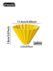 choxila 1pc Ceramic Coffee Dripper, Paper Cup Shaped Pour Over Coffee Filter, Permanent Pour Over Coffee Filter Coffee Funnel, Coffee Accessories - Coffee Filter - View 18