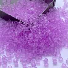 600顆 10g/包 2.5mm 透明磨砂系列玻璃種子珠 彩色玻璃珠管 散珠隔珠 可編織於衣物增加時尚感 也可用於手工DIY製作精美項鍊、手鍊、戒指及其他日常配飾 - 2.5mm透明磨砂古董20色 - 查看 24