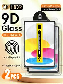 XINHONGYU 2 buah Pelindung Layar Kaca Tempered HD 9H untuk iPad, Dilengkapi Kit Pemasangan Otomatis Pembersih Debu, Perlindungan Penuh Anti Gores Anti Sidik Jari Tahan Air Anti Jatuh, Kompatibel dengan iPad Generasi ke-11 11 Inci A16 (2025), Generasi ke-10 10,9 Inci, Pro 11/13 Inci, Air 11/13 Inci (M2/M3/M4/M5), Air5, Mini4/5/6, Hadiah Aksesori Tablet Premium untuk Teman dan Keluarga - 2 lembar - View 12
