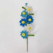 Pipe Cleaning Flowers Daisy Chenille Stem Daisy Flower Crafts Artificial Daisy Bouquet Creation, Birthday Graduation Wedding Holiday Gift - Multicolor - View 24
