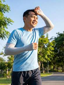3件組中性冰絲涼感防紫外線袖套，透氣彈性防曬袖套，適合夏季運動、騎單車、跑步及開車活動 - 均碼 - 查看 3