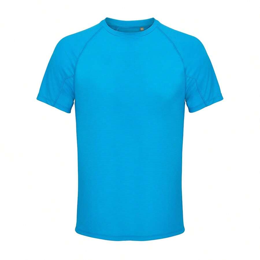SOLS Unisex Adult Performance Ripstop T-Shirt - Aqua - View 1