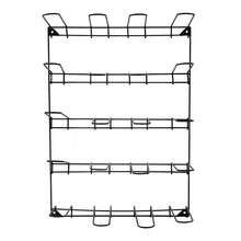Stable Tool Storage Rack Stable Tack Storage Rack Wall-Mounted Stable Tool Storage Rack - Black - View 3